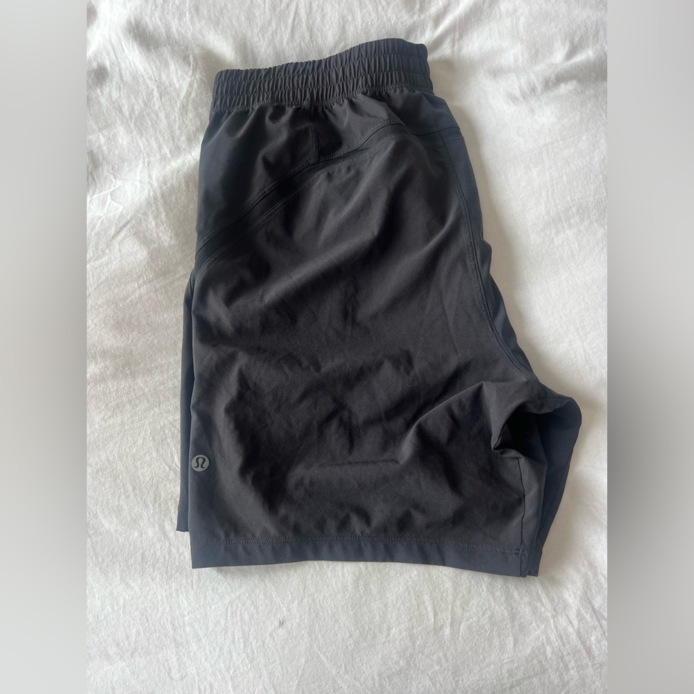 lululemon athletica Men's Black Performance Athletic Shorts